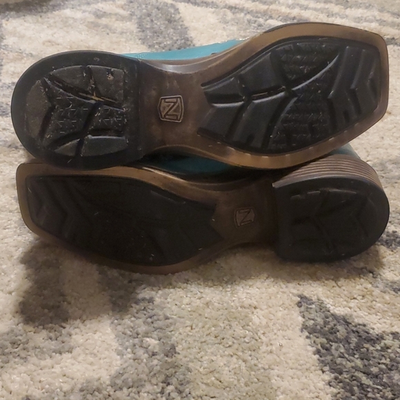 Women's Western Square Toe Boots - Picture 4 of 5